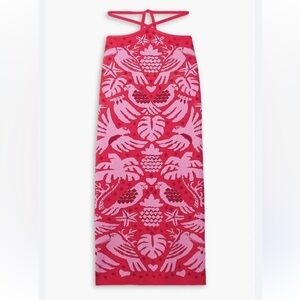 Farm Rio jungle scarf skirt